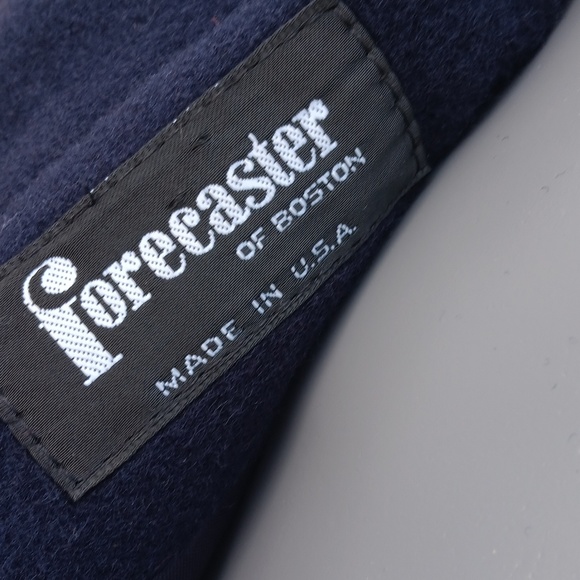 FORECASTER OF BOSTON ⁰ VINTAGE PURE WOOL DOUBLE BREASTED FULL LENGTH COAT - Picture 7 of 17